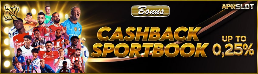 BONUS CASHBACK SPORTBOOK 7.5%